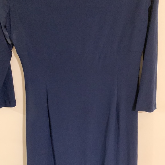 NWOT CHAPS BLUE DRESS SIZE L - Picture 8 of 8